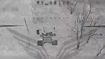 Drones rusos atacan vehículos y comunicaciones en Ucrania