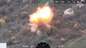 Drones rusos atacan y afectan suministro de municiones ucranianas