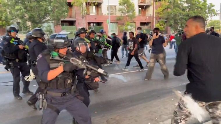 Protestas tumultuosas estallan en San Francisco