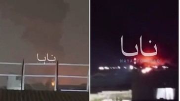 Incendio masivo en base de EE.UU. en Irak tras ataque con drones