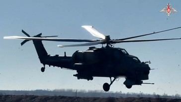 Helicóptero ruso destruye base ucraniana en nuevo ataque