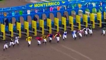 Jinetes peruanos participan en carrera benéfica sin caballos