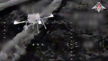 Drones rusos destruyen posiciones ucranianas en un ataque masivo