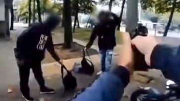 Policía fuera de servicio detiene robo en Medellín tras persecución