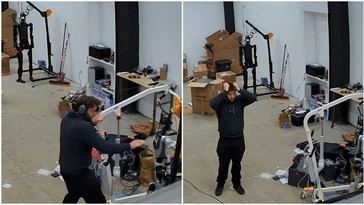 Robot humanoide enloquece y pierde el control en un video viral
