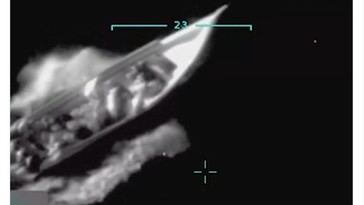 Trump publica video del ataque a un narcobarco vinculado a Venezuela