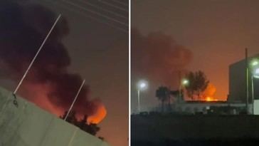 Incendio en base estadounidense en Irak tras ataque de grupos proiraníes