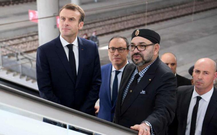 Macron 'le faltó el respeto al rey de Marruecos'