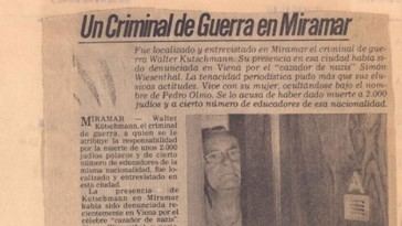 El nazi Kutschmann: décadas de impunidad en Argentina y su oscuro legado
