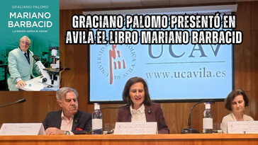 Graciano Palomo reivindica en Ávila la figura de Mariano Barbacid