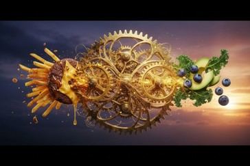 Una dieta alta en grasas interfiere con el control del apetito y promueve la obesidad