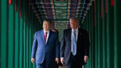 Trump visita el centro de poder comunista en China con Xi Jinping