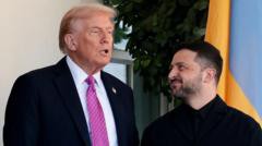 Zelensky dispuesto a participar en cumbre Trump-Putin tras reunión en la Casa Blanca